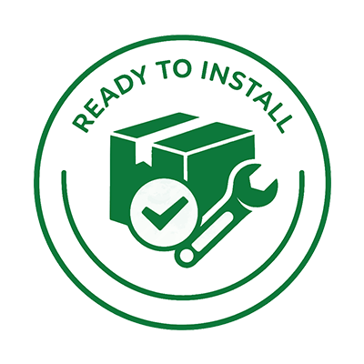 ready to install logo